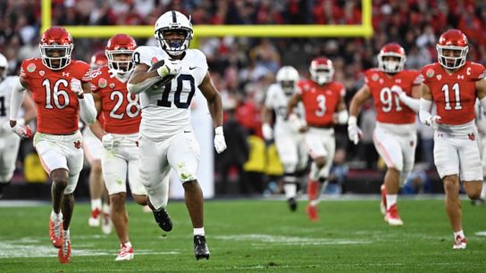 Can Singleton reach his full potential and become superstar if he's splitting carries? taken in Altoona, Pa. (Penn State)